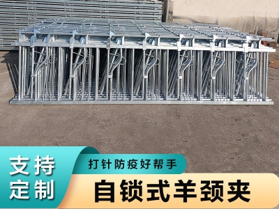 羊場(chǎng)多功能隔欄奶山羊頸夾