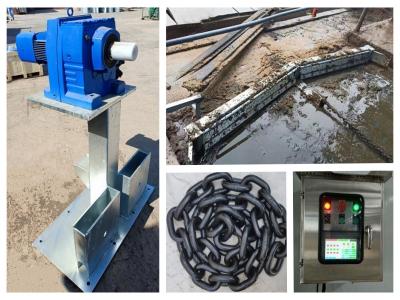 牛場自動刮糞板工作視頻